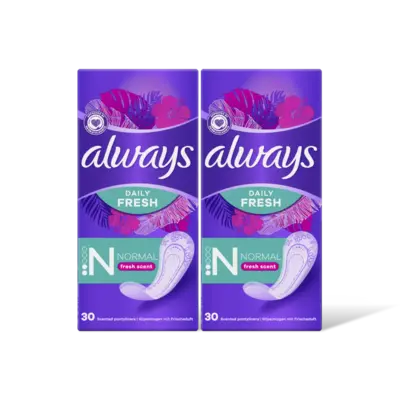 pdp-image-Always Dailies norml fresh scent inlegkruis 2pk