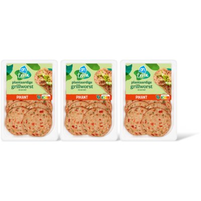 pdp-image-AH Terra Plantaardige grillworst pikant 3-pack
