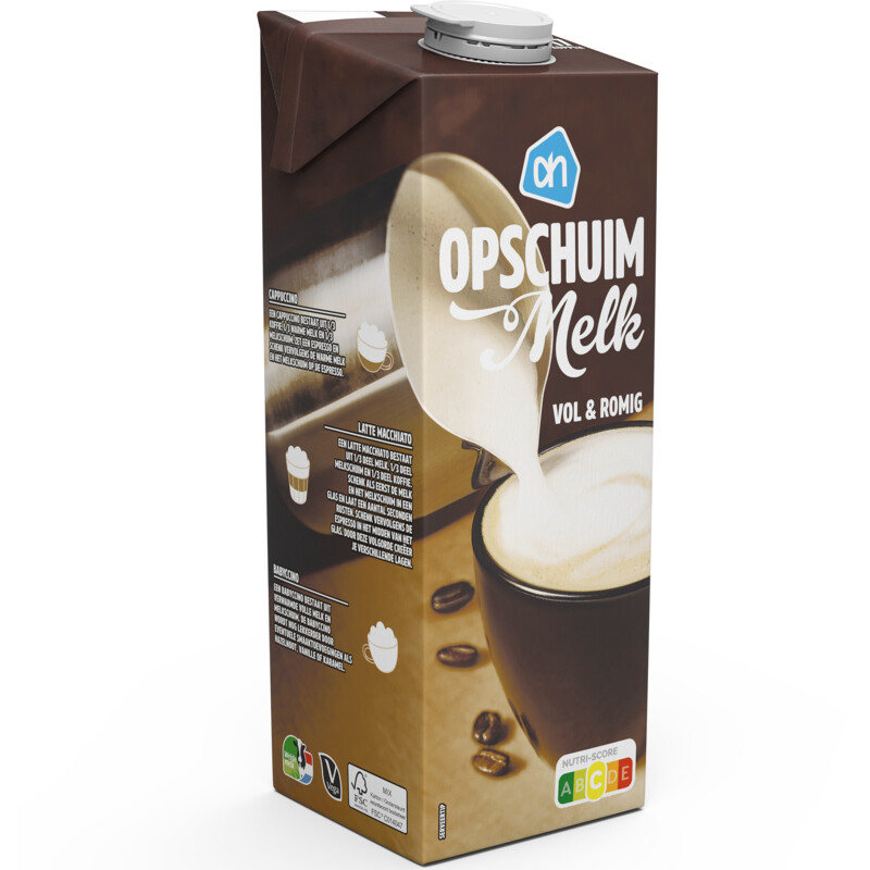 Een afbeelding van AH Opschuimmelk