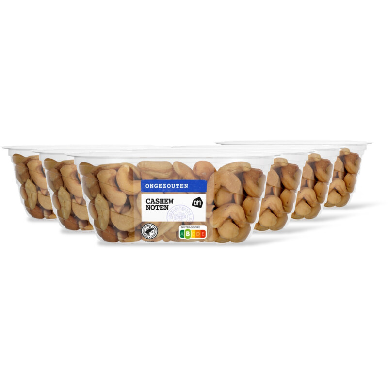 AH Cashewnoten ongezouten 6-pack