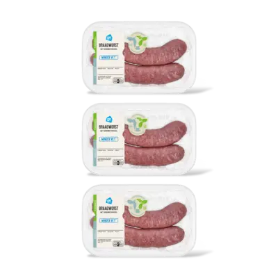 pdp-image-AH Braadworst minder vet 2 stuks 3-pack