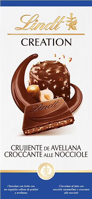 Creation milk hazelnut