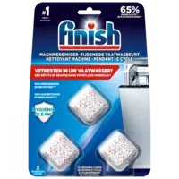 Finish Machinereiniger tijdens de wasbeurt