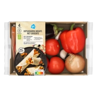 AH Kip-shoarma wraps met groente verspakket