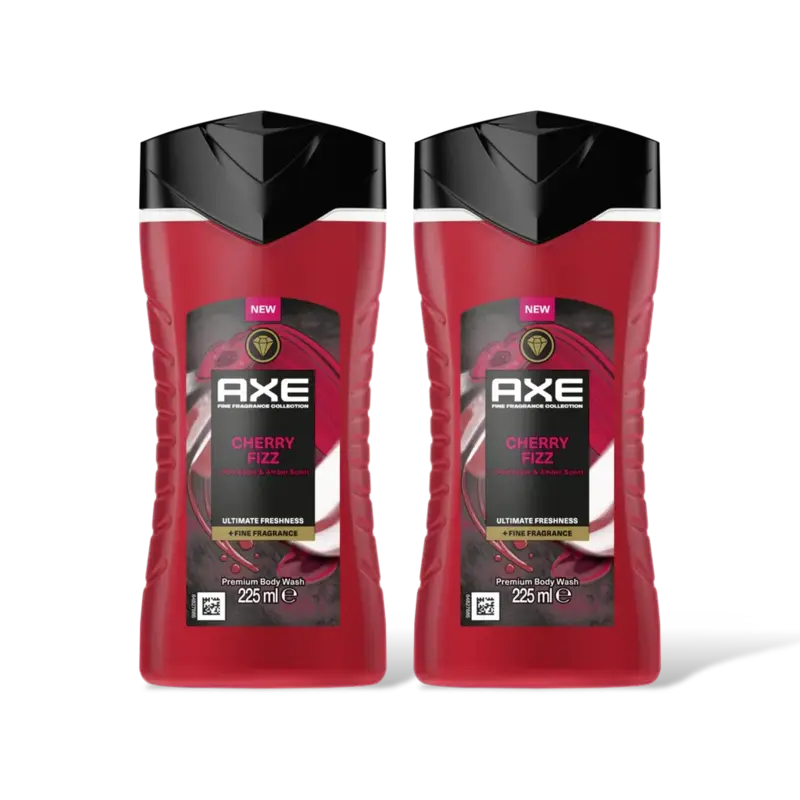 Axe Cherry fizz + fine fragrance 2-pack