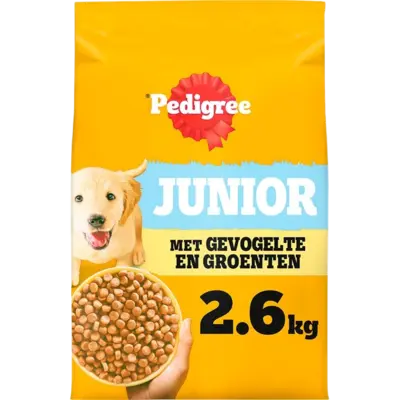 pdp-image-Pedigree Junior met gevogelte en groenten