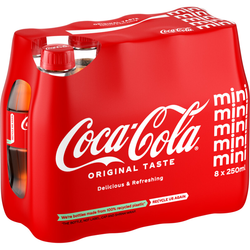 Een afbeelding van Coca-Cola regular 8x25cl BEL
