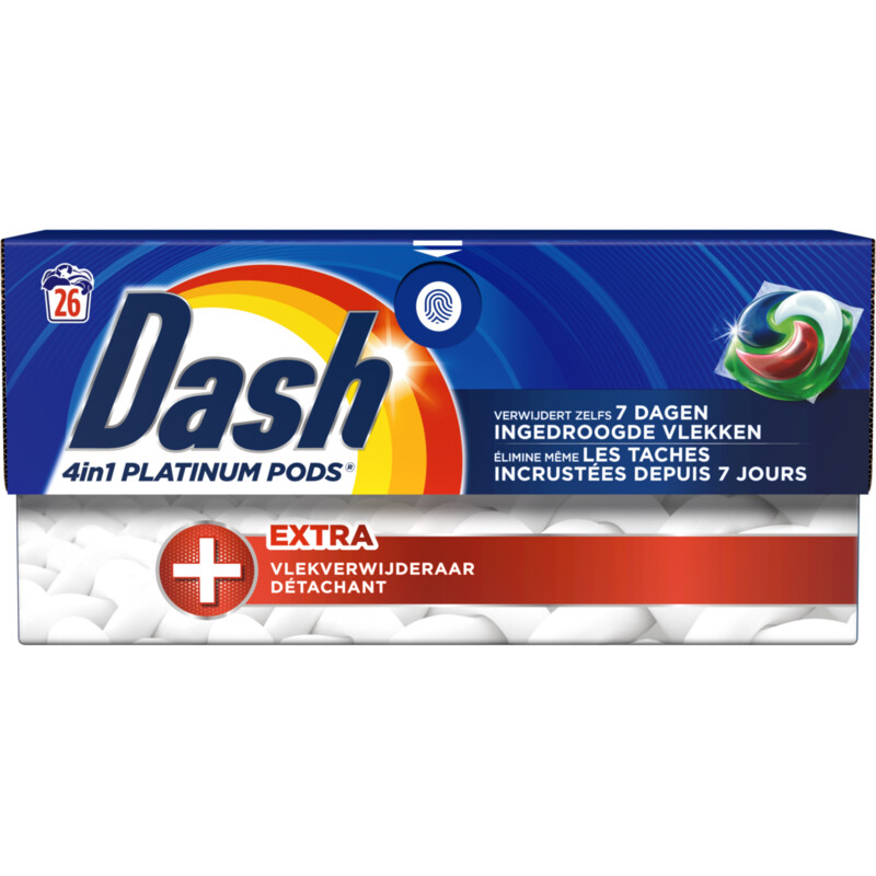 Een afbeelding van Dash 4in1 platinum pods original bel