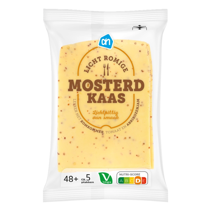 AH Licht romige mosterdkaas 48+ plakken