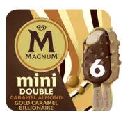 Magnum Mini double caramel & billionaire