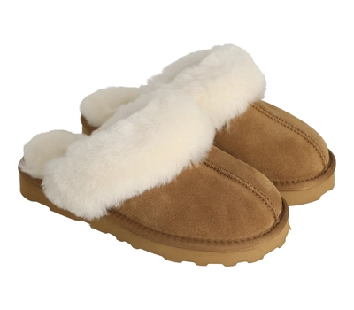 pdp-image-Greyhound Suede dames slof cognac maat 38-39
