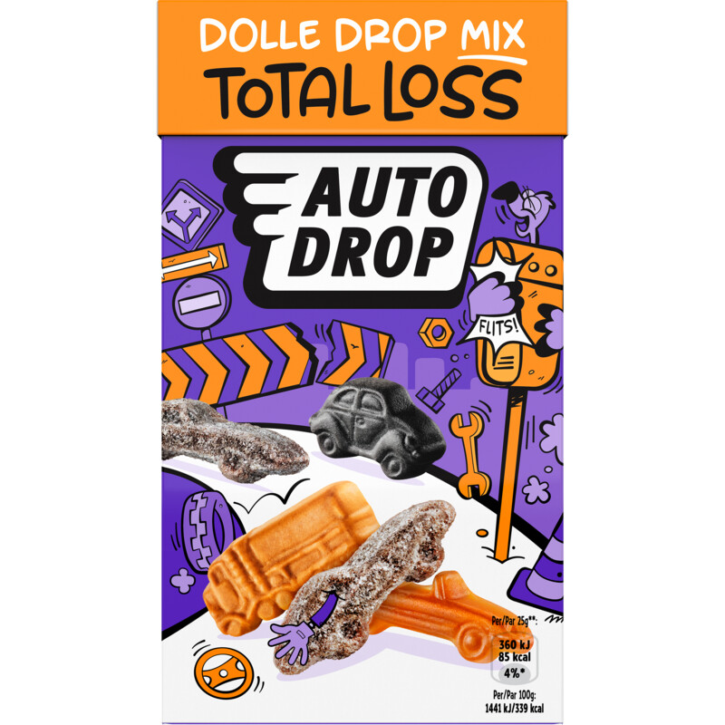 Een afbeelding van Autodrop Dolle drop mix total loss