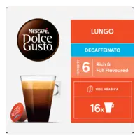 Nescafé Dolce Gusto Lungo decaffeinato capsules