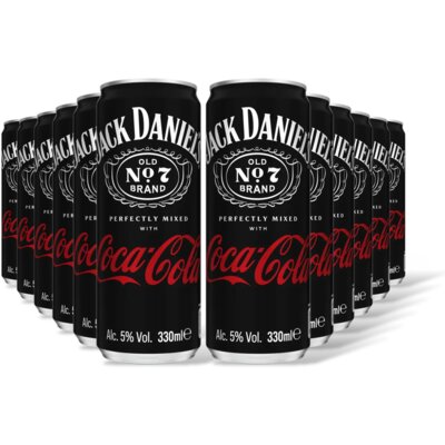 pdp-image-Jack Daniels Whiskey & coca cola 12-pack