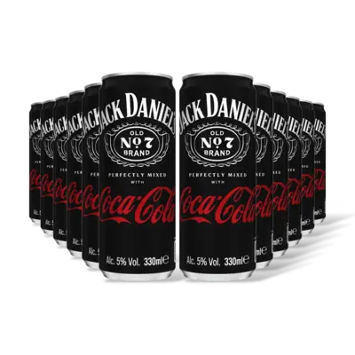 pdp-image-Jack Daniels Whiskey & coca cola 12-pack