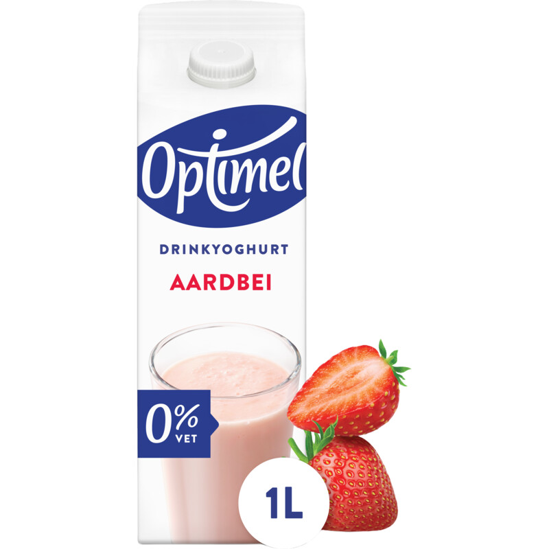 Een afbeelding van Optimel Drinkyoghurt aardbei