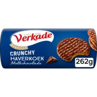 Verkade Crunchy haverkoek melkchocolade