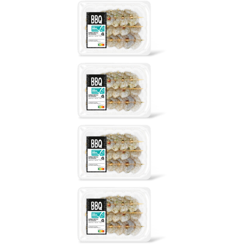 AH BBQ garnalenspies knoflookmarinade 4-pck
