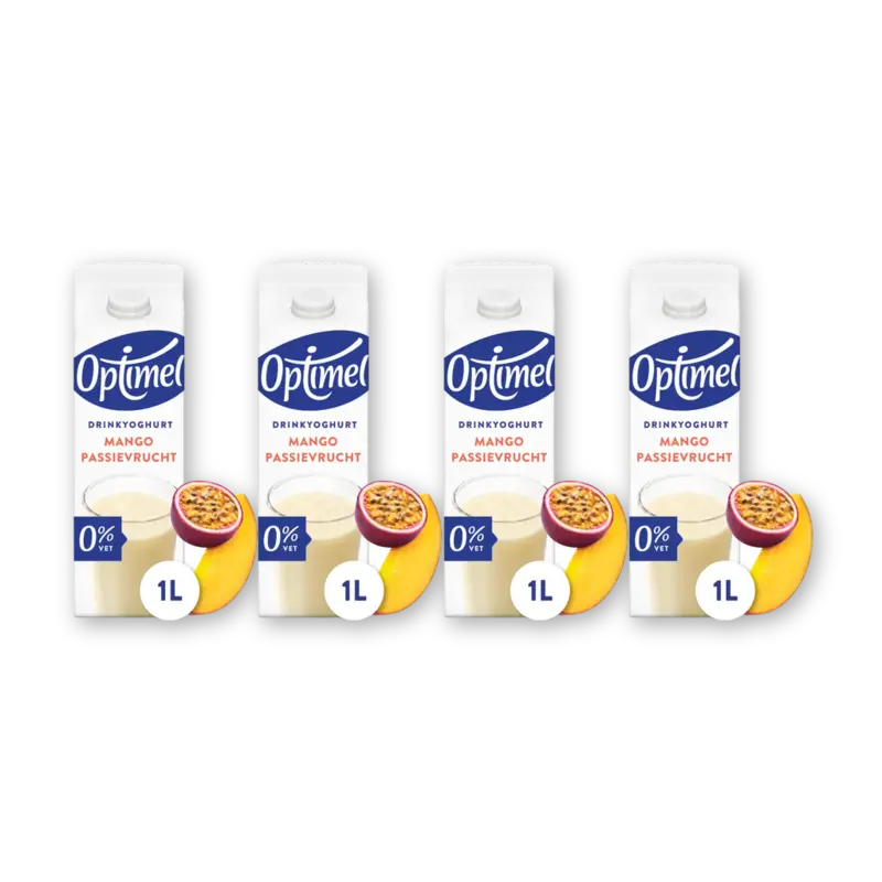 Drinkyoghurt mango passievrucht 4-pack