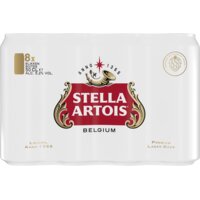 Een afbeelding van Stella Artois Bier 8-pack bel