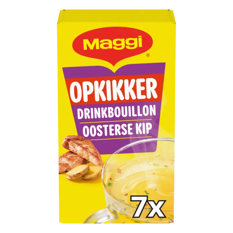 Opkikker drinkbouillon oosterse kip