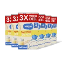 Nestlé Pyjamapapje banaan 6m+ 3x voordeel 6pack