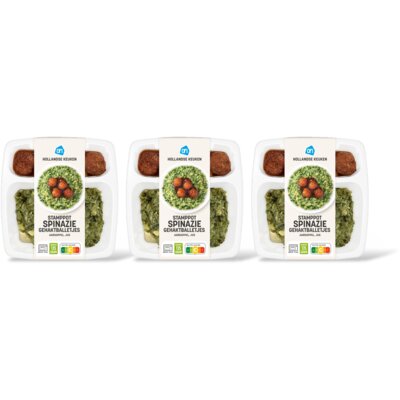 pdp-image-AH Stamppot spinazie gehaktballetjes 3-pack