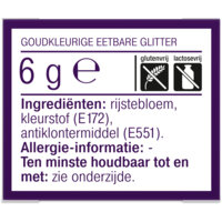 Een afbeelding van AH Excellent Glitterdust goud