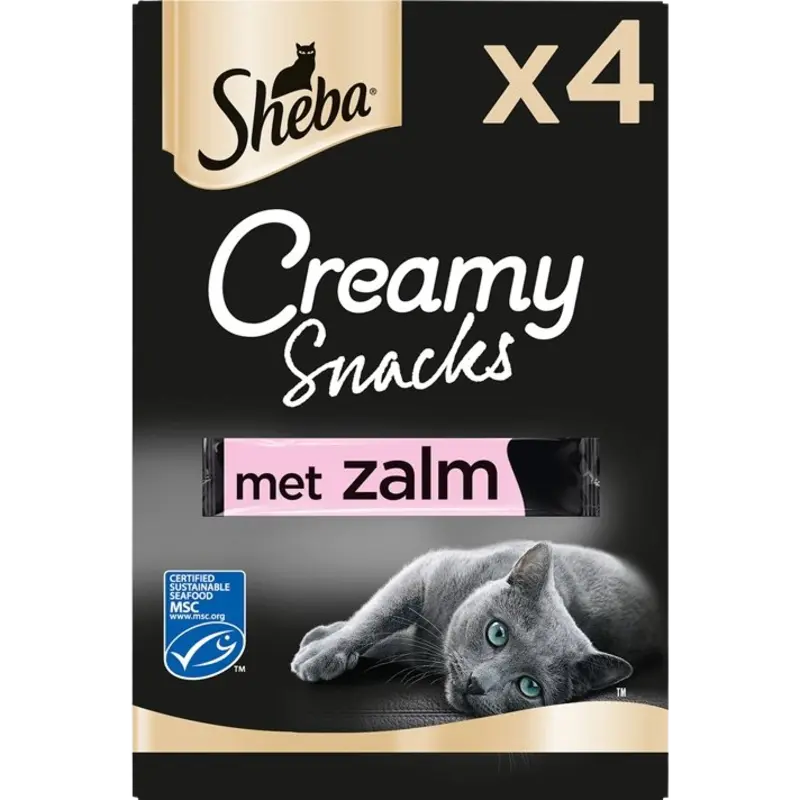 Sheba Creamy snacks zalm