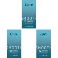 Een afbeelding van Care Smooth condooms 3-pack