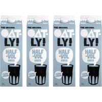 Een afbeelding van Oatly! Haverdrank Halfvol Gekoeld 4-pack
