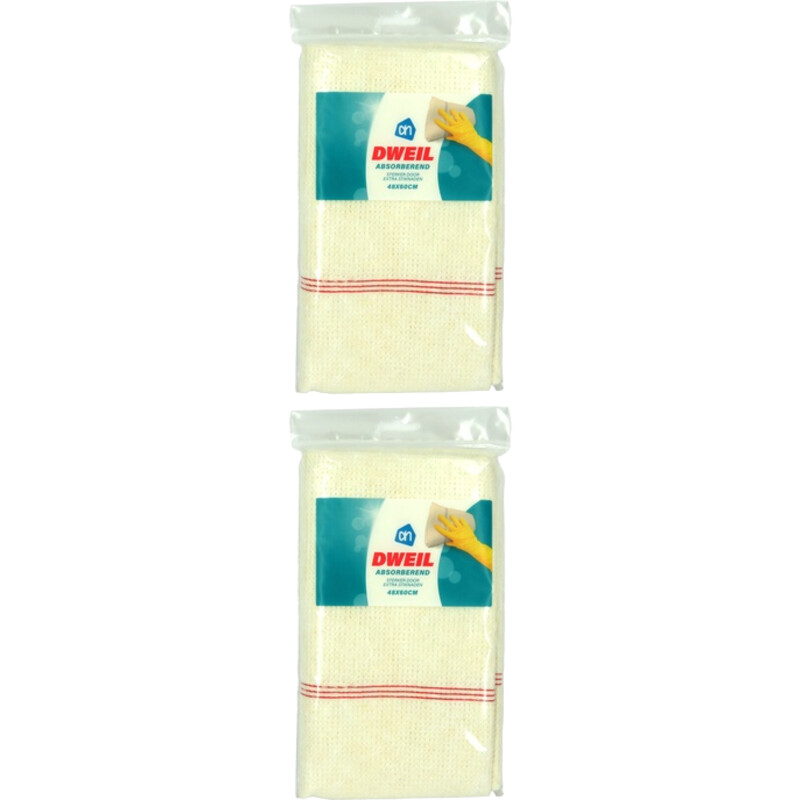 Een afbeelding van AH Dweil gestikt 2-pack