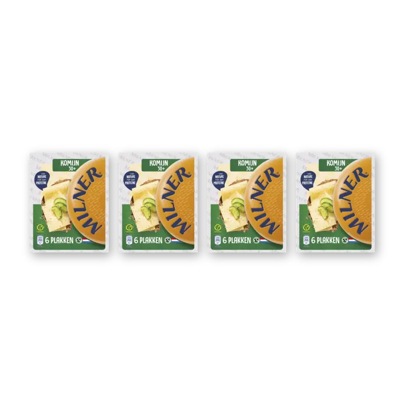 Komijn 30+ plakken 4-pack