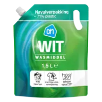 AH Wasmiddel wit navulling