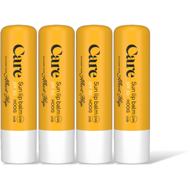 Care Sun lip balm spf30 4-pack
