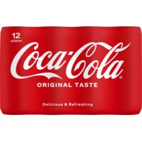 Een afbeelding van Coca-Cola Original taste regular 12-pack