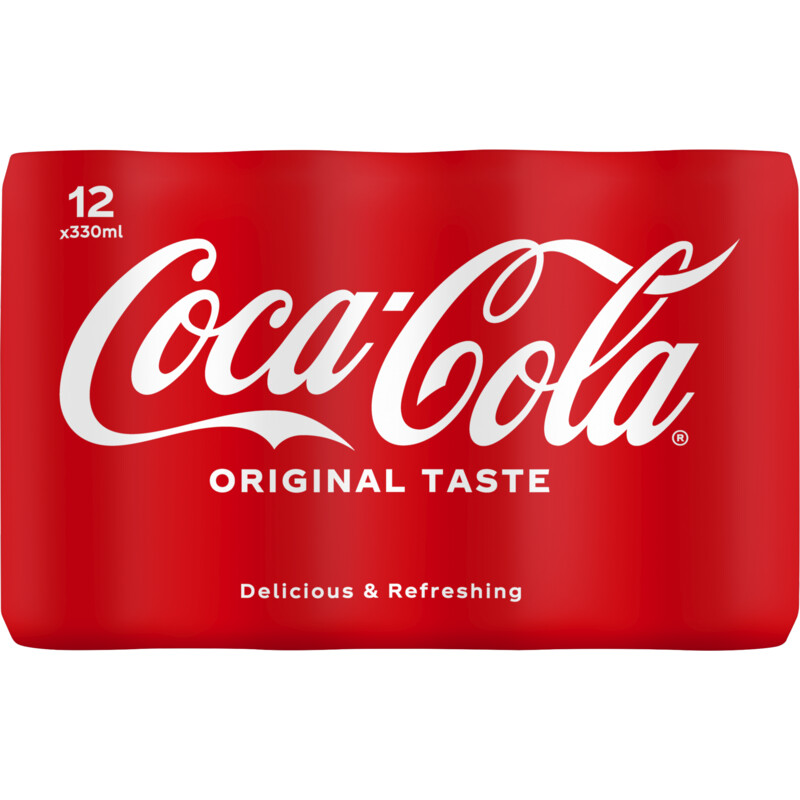 Een afbeelding van Coca-Cola Original taste regular 12-pack
