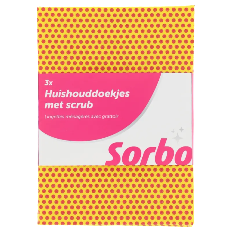 Huishouddoekjes met scrub