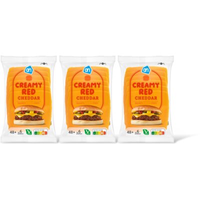 pdp-image-AH Creamy red cheddar 48+ plakken 3-pack