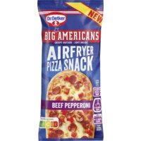 Dr. Oetker Big Americans snack beef pepperoni