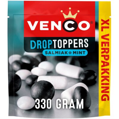 pdp-image-Venco Droptoppers salmiak & mint voordeelpak