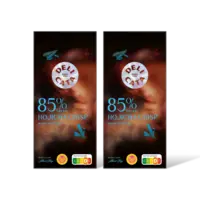 Delicata Reep 85% cacao hojicha crisp 2-pack