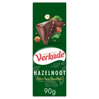 Verkade Hazelnoot extra pure chocoladereep