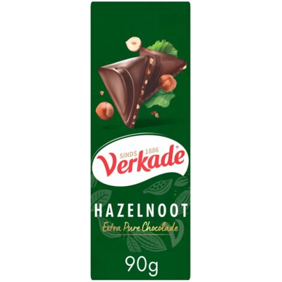 pdp-image-Verkade Hazelnoot extra pure chocoladereep