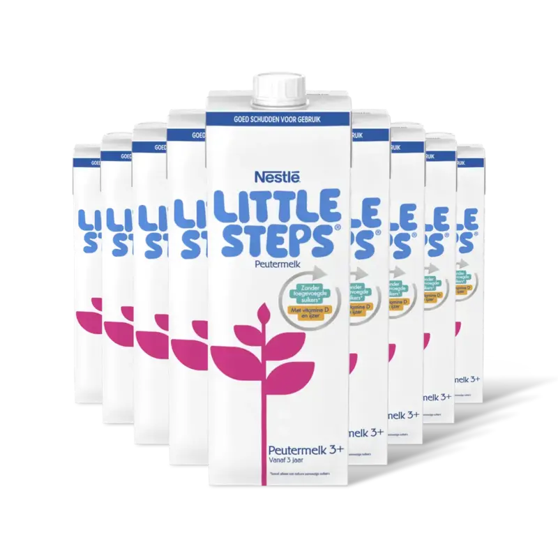 Nestlé Little Steps peutermelk 3 jaar+ 9-pack