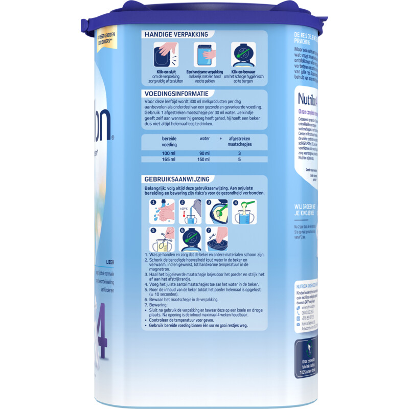 Een afbeelding van Nutrilon 4 dreumesmelk 12+ maanden