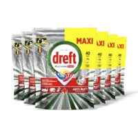 Dreft Platinum+ vaatwastabletten citroen 6pk