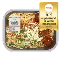AH Verse maaltijd spaghetti meatballs