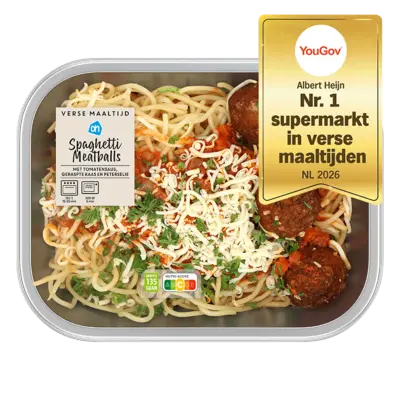 pdp-image-AH Verse maaltijd spaghetti meatballs
