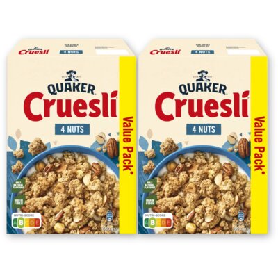 pdp-image-Quaker Cruesli 4 nuts value pack 2-pack